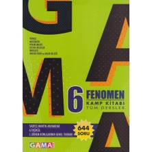 Gama Yayınları 6. Sınıf Tüm Dersler Fenomen Kamp Kitabı