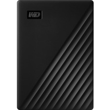 Wd My Passport 4tb 2.5 Inc USB 3.2 Siyah Taşınabilir Disk WDBPKJ0040BBK-WESN