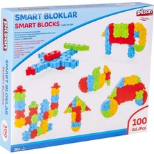 Pilsan Smart Bloklar Kutulu 100 Parça