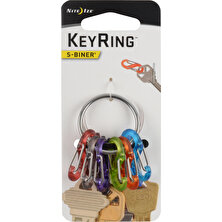 Nite Ize S-Biner KeyRing Anahtarlık-Çelik