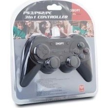 Snopy FT-Q5C1 PS3/PS2/PC Black Rider Gamepad