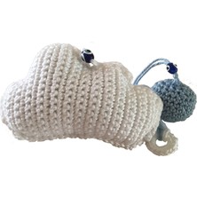 Vago Minds Hediye Seti: Müzikli Çanta Pelüş, Erkek Bebek & Amigurumi Beyaz Bulut