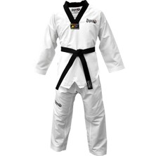 Dragon 13120 Siyah Yaka Fighter Taekwondo Elbisesi 170