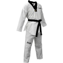 Dragon 13120 Siyah Yaka Fighter Taekwondo Elbisesi 170