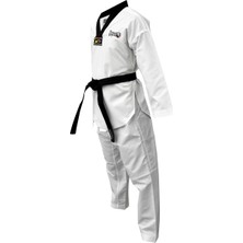 Dragon 13120 Siyah Yaka Fighter Taekwondo Elbisesi 170