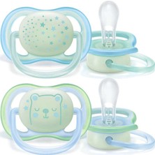 Philips Avent Ultra Air Gece Emziği 0-6 ay Erkek SCF376/11