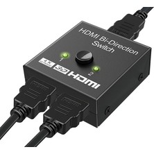 Alfais 4494 2 Port Çift Yönlü HDMI Switch Splitter