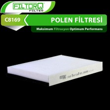 Filtorq C8169 Volvo S60 2 2010 - 2018 Polen Filtresi