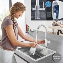 Grohe Blue Home Arıtmalı İçme Suyu ve Soda Yapan Eviye Bataryası - 31545001