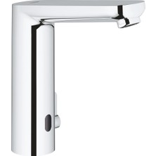 Grohe Eurosmart Cosmo. Fotoselli Lavabo Bataryası, Çift Su Girişli, Pilli-36422000