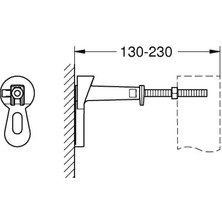 Grohe Rapid SL Gömme Rezervuarlar İçin Duvar Montaj Askısı- 3855800M