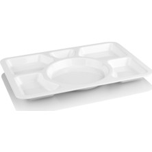 Plastport Polikarbon Tabldot Tepsi - Hint Modeli