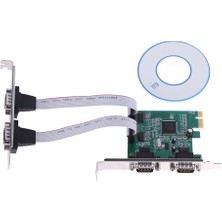 PCI-E to 4 Port Seri Kart RS232 Interface Adapter Card Printer