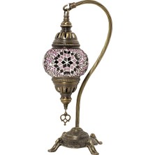 Karalp Mozaik Osmanlı Dekoratif Otantik Masa Lambası