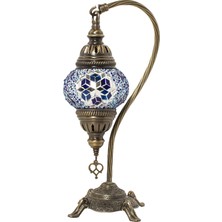 Karalp Mozaik Osmanlı Dekoratif Otantik Masa Lambası