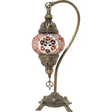 Karalp Mozaik Osmanlı Dekoratif Otantik Masa Lambası
