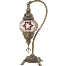 Karalp Mozaik Osmanlı Dekoratif Otantik Masa Lambası