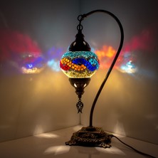 Karalp Mozaik Masaüstü Otantik Gece Lambası