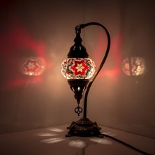 Otantik Mozaik Lamba Masaüstü Lamba Gece Lambası