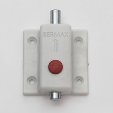 Bermax - MD14 Yaylı Masa Kilidi Beyaz 2 Adet