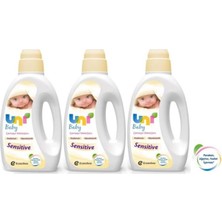 Uni Baby Çamaşır Deterjanı Sensitive 1500 ml 3'lü
