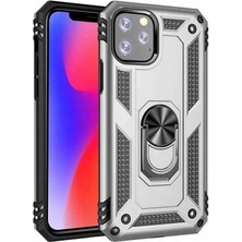 Kilifone - iPhone 11 Pro - Kılıf Yüzüklü Çift Katman Zırh Tank Vega Kapak