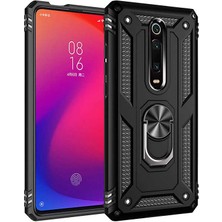 Kilifone - Xiaomi Mi 9t / Mi 9t Pro - Kılıf Yüzüklü Çift Katman Zırh Tank Vega Kapak