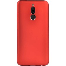 Gpack Xiaomi Redmi 8 Kılıf Premier Silikon Esnek Arka Koruma Kırmızı