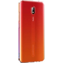 Gpack Xiaomi Redmi 8 Kılıf Süper Silikon Yumuşak Arka Koruma + Nano Glass Şeffaf