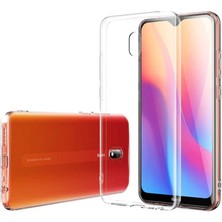 Gpack Xiaomi Redmi 8A Kılıf Süper Silikon Yumuşak Arka Koruma Şeffaf