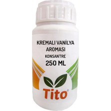 Tito Kremalı Vanilya Aroması [suda Çözünür] 250 ml