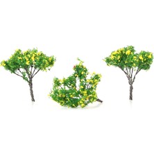 Del Rey  Ölçekli Maket Metal Ağaç 4Cm  1/200 2'Li