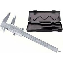 Vernier Caliper Plastik Kutulu  Mekanik Kumpas 150  mm