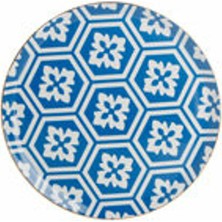 Porland Morocco Ds2 Mavi Düz Tabak 28 Cm