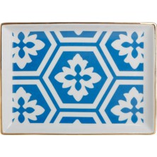 Porland Morocco Ds2 Mavi Kahvaltı Tabağı 18 Cm