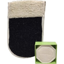 Ipek Naturel Keçi Kılı Kese Çift Taraflı + Aloe Vera Sabunu