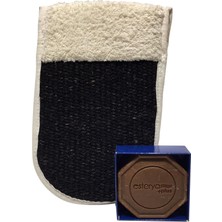 Ipek Naturel Keçi Kılı Kese Çift Taraflı + Ardıç Sabunu