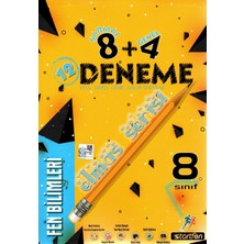 Startfen Yayınları 8. Sınıf Fen Bilimleri 8 + 4 Elmas Serisi Deneme
