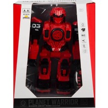 Sunman Planet Warrior Sesli ve Işıklı Robot 34 cm