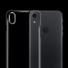 Logis Apple iPhone XR  Kamera Korumalı Silikon Kılıf Şeffaf