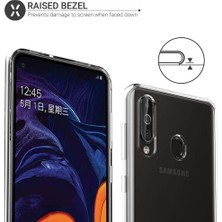 Logis Samsung Galaxy A60 Premium Şeffaf Silikon Kılıf