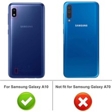 Logis Samsung Galaxy A10 Toz Korumalı Tıpalı Şeffaf Silikon Kılıf