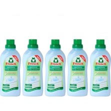 Frosch Pamuk Çiçeği Çamaşır Yumuşatıcısı 750 ml x 5'li Avantaj Paketi
