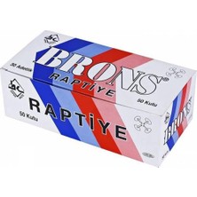 Brons Raptiye BR-151 50 Kutu 30 Adet