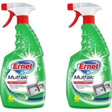 Ernet Süper Likit Mutfak Temizleyici 750 ml Spreyli 2'Li