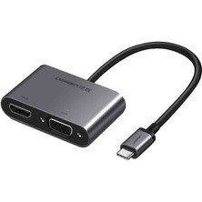 Ugreen Type-C HDMI VGA Dönüştürücü Adaptör