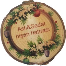 Han Collection Kişiye Özel Baskılı Kütük Magnet