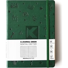 Kagito K-Journal Noktalı Defter Yeşil