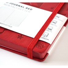 Kagito K-Journal Noktalı Defter Kırmızı