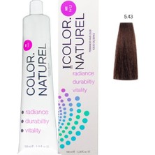 Color Naturel Saç Boyası 5.43 Koyu Bakır Altın 100 ml